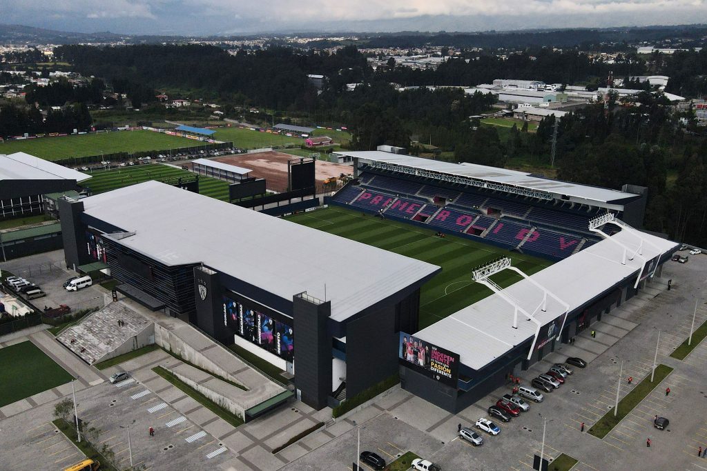 Independiente del Valle recibirá a Boca en el Estadio Banco Guayaquil. Foto: Getty Images
